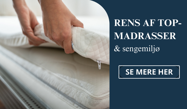 Rens af topmadras service
